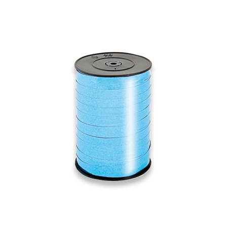 Image RUBAN "MIROIR"  10 MM x 250 M TURQUOISE PP (1 UNITÉ) #1