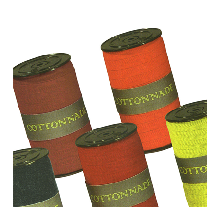 Image RUBAN "COTTONADE"  10 MMx20 M VERT ANIS COTON (1 UNITÉ) #1