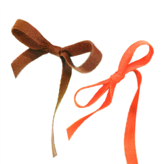 RUBAN "COTTONADE"  10 MMx20 M ROUGE COTON (1 UNITÉ)