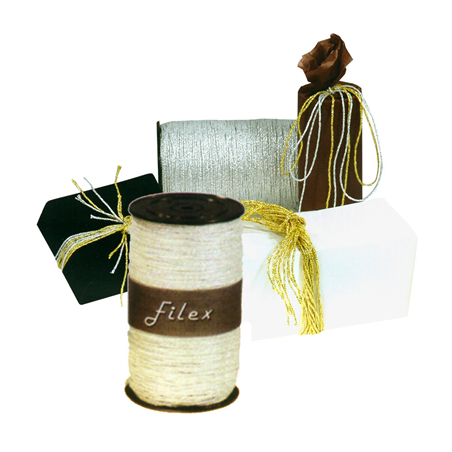 Image CORDON "FILEX"  1 MMx100 M ARGENTE PP (1 UNITÉ) #1