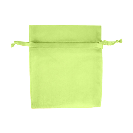 Image 48 U. SACHETS ORGANDY AVEC FERMETURE  12,5x11 CM MENTHE MICROFIBRE (1 UNITÉ) #1