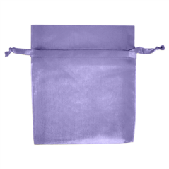 Image 48 U. SACHETS ORGANDY AVEC FERMETURE  12,5x11 CM LAVANDE MICROFIBRE (1 UNITÉ) #1