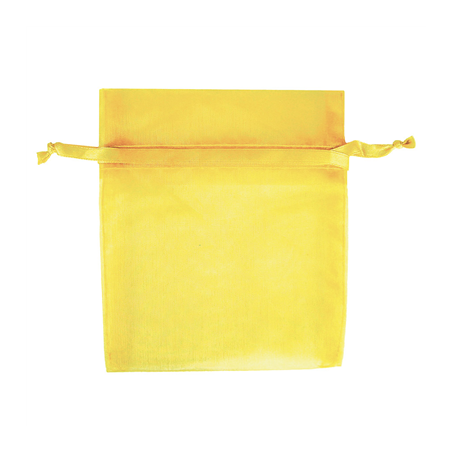 Image 48 U. SACHETS ORGANDY AVEC FERMETURE  12,5x17 CM CHAMPAGNE MICROFIBRE (1 UNITÉ) #1