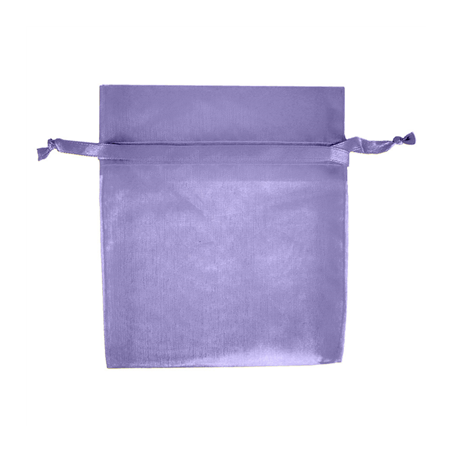 Image 48 U. SACHETS ORGANDY AVEC FERMETURE  12,5x17 CM LAVANDE MICROFIBRE (1 UNITÉ) #1