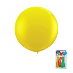 Image 3 U. BALLONS "JUMBO"  Ø 36 CM ASSORTI LATEX (12 UNITÉ) #1