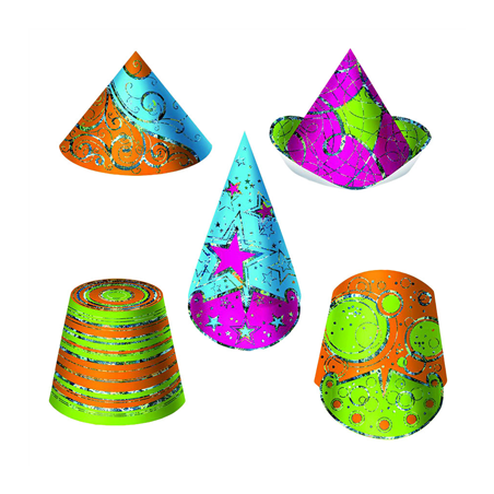 Image CHAPEAUX HOLOGRAPHIQUES  13/29 (h) CM CARTON (12 UNITÉ) #1