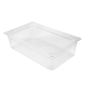 Image BAC GASTRONORM 1/1 19,1 L 53x32,5x15 CM TRANSPARENT POLYCARBONATE (1 UNITÉ) #1