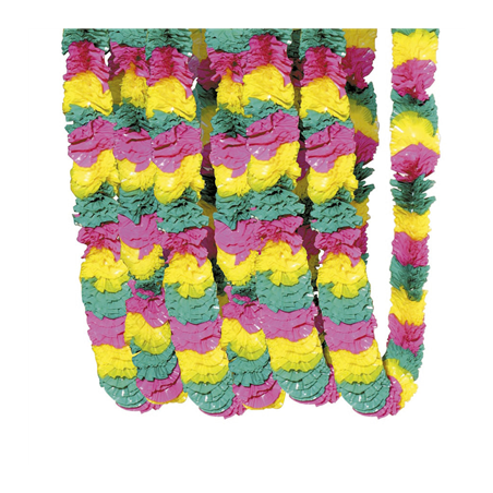 Image COLLIER HAWAIEN  Ø 4x105 CM ASSORTI PELD (144 UNITÉ) #1