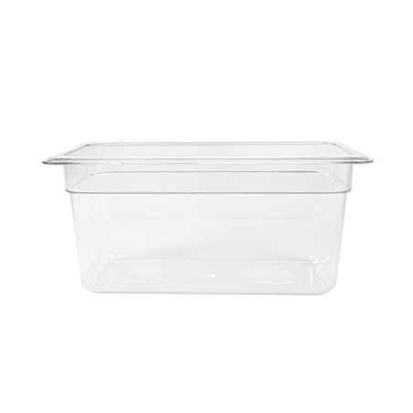 BAC GASTRONOME 1/3 4,9 L 32,5x17,6x15 CM TRANSPARENT POLYCARBONATE (1 UNITÉ)