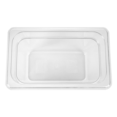 Image BAC GASTRONORM 1/4 3,8 L 26,5x16,2x15 CM TRANSPARENT POLYCARBONATE (1 UNITÉ) #3