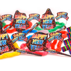 Image COTILLON 50 PERSONNES 39x27x22 CM ASSORTI (1 UNITÉ) #1