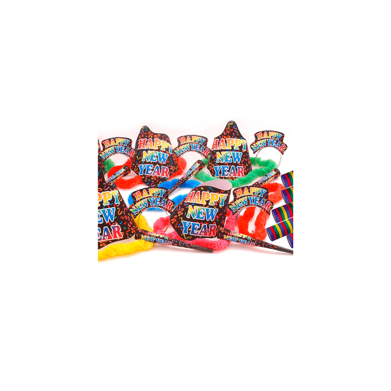 COTILLON 50 PERSONNES  39x27x22 CM ASSORTI (1 UNITÉ)