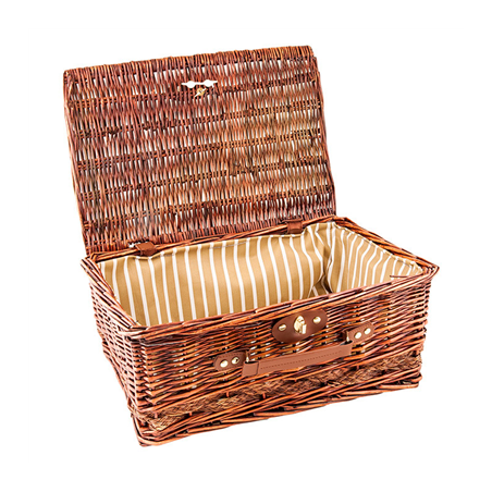 Image CORBEILLE POUR LOTS  32x44x19 CM MARRON OSIER (10 UNITÉ) #1