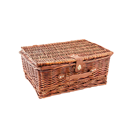 CORBEILLE POUR LOTS  32x44x19 CM MARRON OSIER (10 UNITÉ)