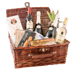 Image CORBEILLE POUR LOTS  40x50x20 CM MARRON OSIER (6 UNITÉ) #3