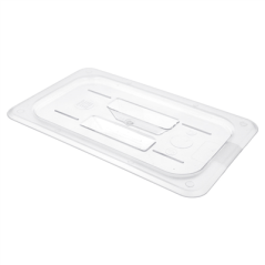 Image COUVERCLE 1/4 POUR RÉFÉRENCE 202.15  26,5x16,2 CM TRANSPARENT POLYCARBONATE (1 UNITÉ) #1