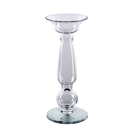 Image DECORATION VERRE  13x30 (h)CM TRANSPARENT VERRE (1 UNITÉ) #1