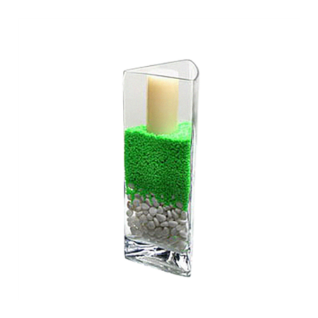 Image DECORATION VERRE  13,7x12x35 (h)CM TRANSPARENT VERRE (1 UNITÉ) #1