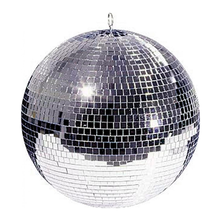 Image BOULE DISCOTHÈQUE EFFET MIRROIR  Ø 25 CM (8 UNITÉ) #1