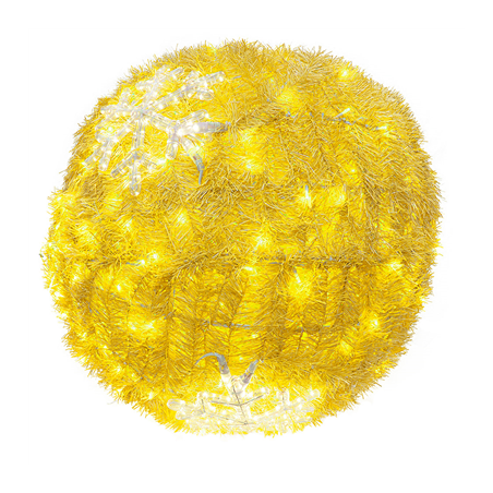 Image BOULE GÉANTE 240 LEDS  Ø 80 CM OR (1 UNITÉ) #1