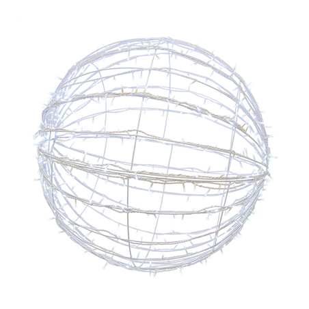 Image BOULE GÉANTE 1614 LEDS  Ø 150 CM BLANC (1 UNITÉ) #1