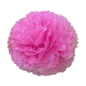Image POM POM FLOWER  Ø 48 CM FUCHSIA PAPIER (10 UNITÉ) #1