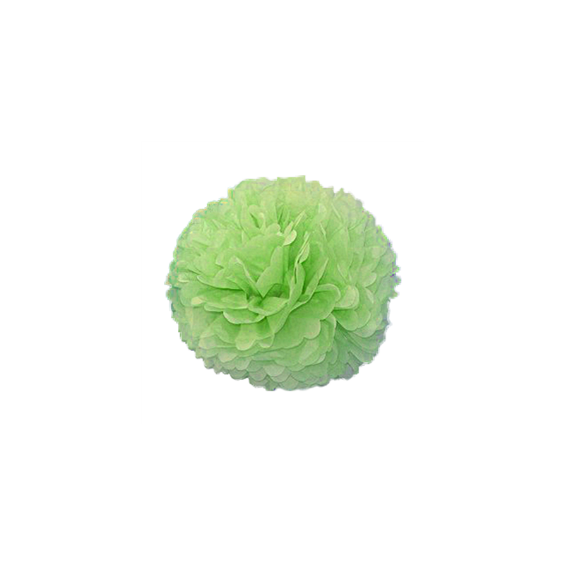 POM POM FLOWER Ø 48 CM VERT PAPIER (10 UNITÉ) POM POM FLOWER Ø 48 CM VERT PAPIER (10 UNITÉ)