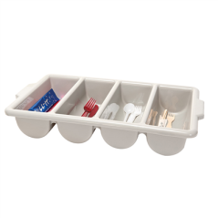 Image RÉCIPIENT COUVERTS GASTRONORM 1/1  53,5x30x10 CM GRIS PP (1 UNITÉ) #4