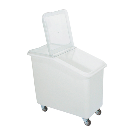 Image CONTENEUR ALIMENTAIRE 99 L 75x41x74 CM BLANC POLYCARBONATE (1 UNITÉ) #1