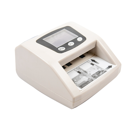 Image EURODÉTECTEUR FAUX BILLETS AC220-240V  12,5x14x7 CM BLANC PLASTIQUE (1 UNITÉ) #1