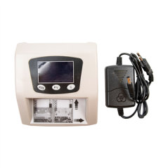 Image EURODÉTECTEUR FAUX BILLETS AC220-240V  12,5x14x7 CM BLANC PLASTIQUE (1 UNITÉ) #4