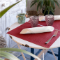 Image SETS DE TABLE 'SPUNBOND PLUS+' 80 G/M2 30x40 CM BORDEAUX PP (500 UNITÉ) #2
