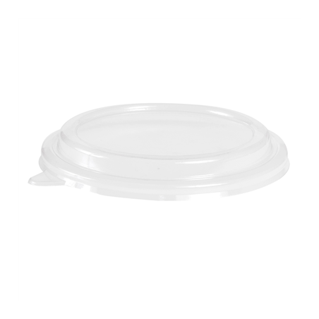 Image COUVERCLES POUR SALADIERS 204.07 'BIONIC'  Ø 16,3x3,5 CM TRANSPARENT PET (400 UNITÉ) #1