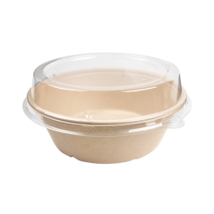 Image COUVERCLES POUR SALADIERS 204.09 'BIONIC'  Ø 20,5x3,7 CM TRANSPARENT PET (200 UNITÉ) #4