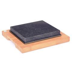 Image CHICAGO LAVA STONE 20x18 CM / BASE 27x25 CM (4 UNITÉ) #1