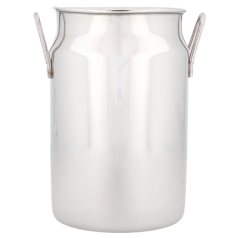 MINI POTS À LAIT 'ARTINOX' 620 ML Ø 7,5x12 CM ARGENTE INOX (12 UNITÉ)