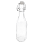 Image BOUTEILLE + FERMETURE CLIP 'WAKI GLASS' 500 ML Ø 7x27 CM TRANSPARENT VERRE (48 UNITÉ) #1