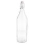 BOUTEILLE + FERMETURE CLIP 'WAKI GLASS' 1 L Ø 8,5x32,5 CM TRANSPARENT VERRE (12 UNITÉ) Image BOUTEILLE + FERMETURE CLIP 'WAKI GLASS' 1 L Ø 8,5x32,5 CM TRANSPARENT VERRE (12 UNITÉ) #2