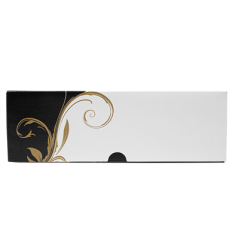 BOÎTES PÂTISSERIES AVEC FENÊTRE 'THEPACK CLASSIC' 250 G/M2 23x23x7,5 CM BLANC CARTON ONDULÉ NANO-MICRO (200 UNITÉ)