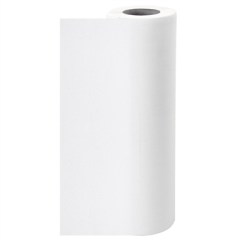Image DRAPS TABLE D'EXAMENS 'SPUNBOND' 25 G/M2 0,60x100 M BLANC PP (6 UNITÉ) #1
