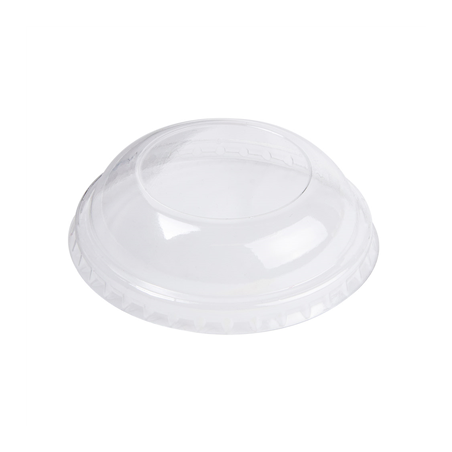 Image COUVERCLES COUPOLE POUR RÉCIPIENTS 230.30/222.87/217.56  Ø 6,5 CM TRANSPARENT PET (2000 UNITÉ) #1