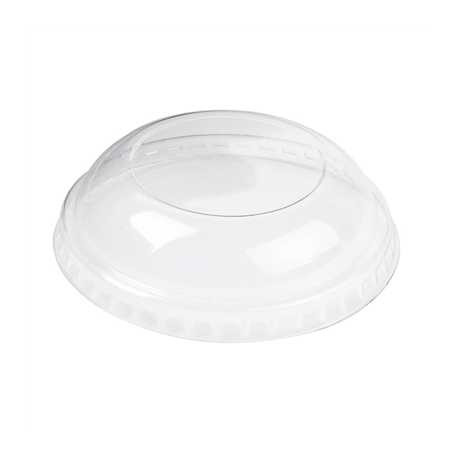 Image COUVERCLES COUPOLE POUR RÉCIPIENTS 230.28/222.88/217.57  Ø 7,2 CM TRANSPARENT PET (2000 UNITÉ) #1