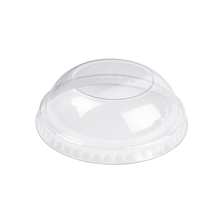 Image COUVERCLES COUPOLE POUR RÉCIPIENTS 230.27/222.89/217.58  Ø 7,7 CM TRANSPARENT PET (2000 UNITÉ) #1
