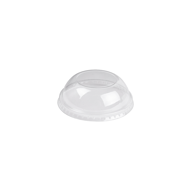 COUVERCLES COUPOLE POUR RÉCIPIENTS 230.32/222.90/217.59  Ø 8,5 CM TRANSPARENT PET (2000 UNITÉ)