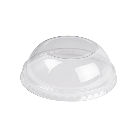 Image COUVERCLES COUPOLE POUR RÉCIPIENTS 230.32/222.90/217.59  Ø 8,5 CM TRANSPARENT PET (2000 UNITÉ) #1