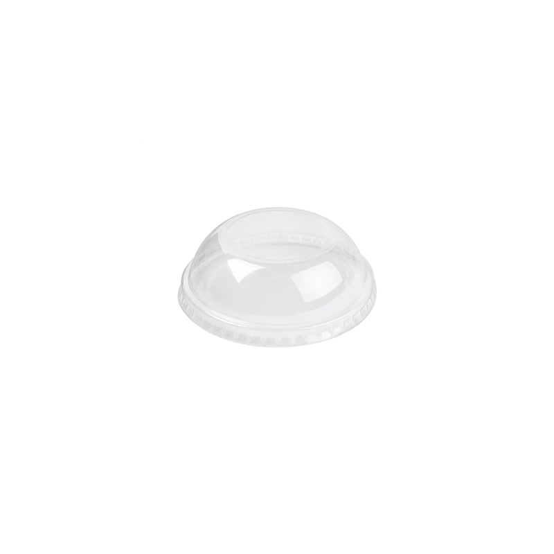 COUVERCLES COUPOLE POUR RÉCIPIENTS 230.29/222.91/217.60  Ø 8,7 CM TRANSPARENT PET (2000 UNITÉ)