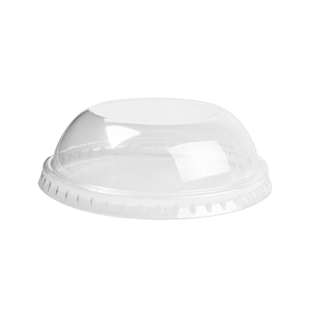 COUVERCLES COUPOLE POUR RÉCIPIENTS 230.29/222.91/217.60  Ø 8,7 CM TRANSPARENT PET (2000 UNITÉ)