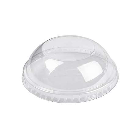 Image COUVERCLES COUPOLE POUR RÉCIPIENTS 230.33/222.92/217.61  Ø 9,4 CM TRANSPARENT PET (2000 UNITÉ) #1
