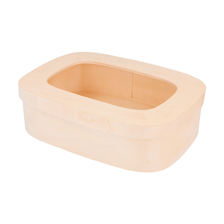 Image BOÎTE POUR 10/12 MACARONS  18x12,8x5 CM NATUREL BOIS (40 UNITÉ) #1