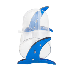 DISTRIBUTEUR CUILLÈRES À GLACES  27x20x18 CM TRANSPARENT ACRYLIQUE (1 UNITÉ)